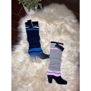 A Design leg warmers 2 pairs
